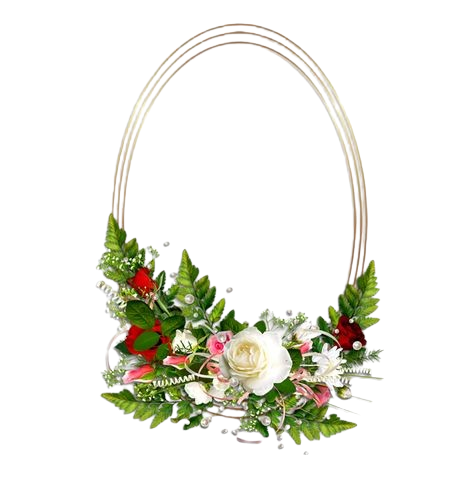 Ornate Floral Frame